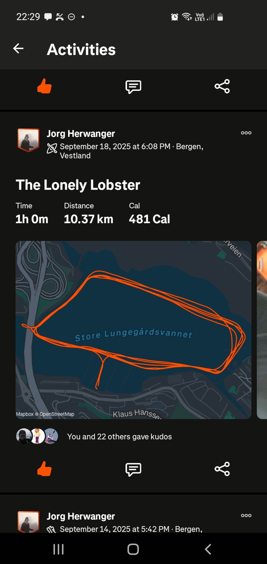 Lobsterrace 25/9